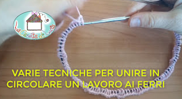 Lavorare in tondo con 2 ferri circolari (Tutorial Video)